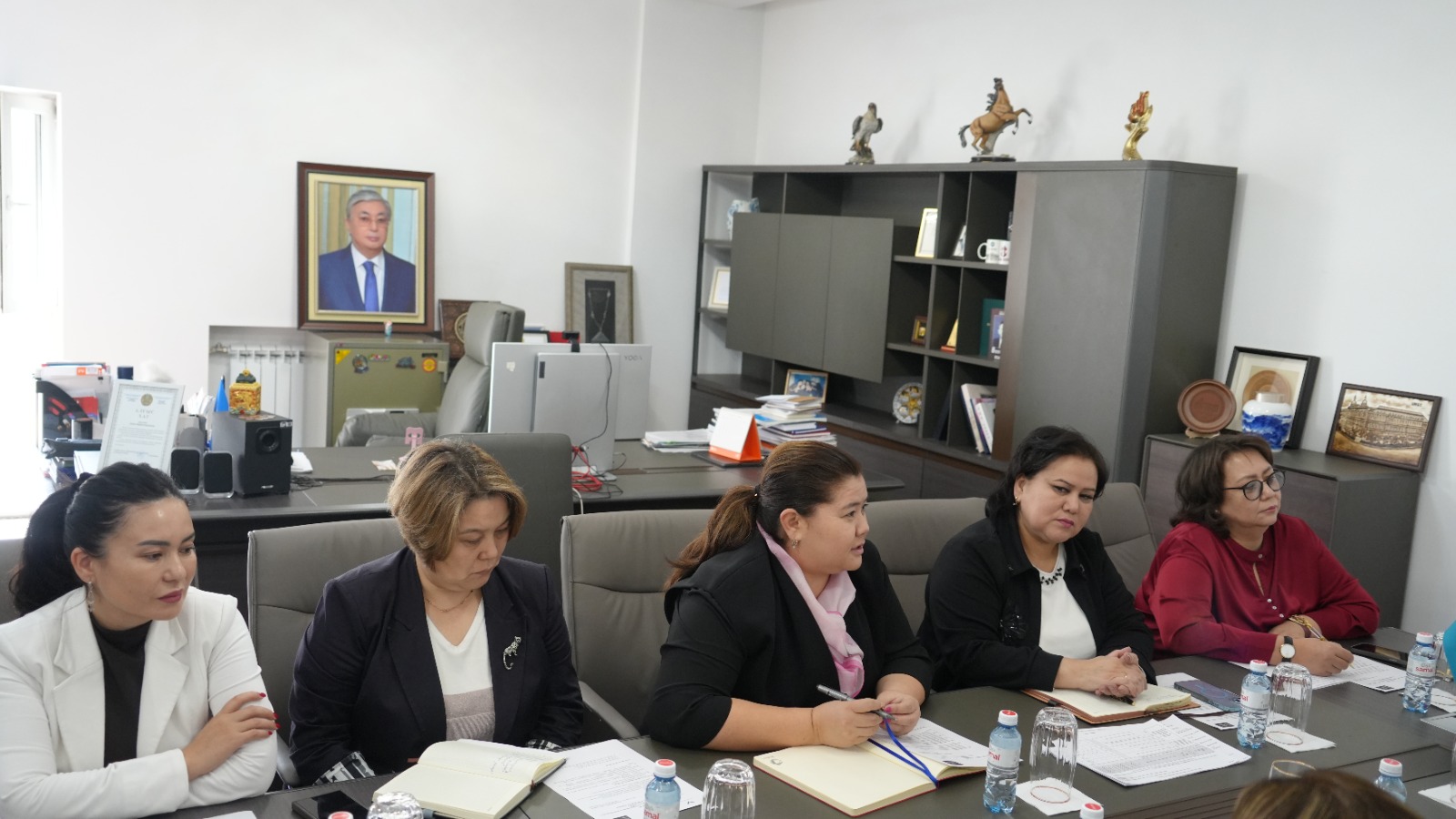 Визит делегации Азербайджанского государственного экономического университета (UNEC) в Университет Кунаева.