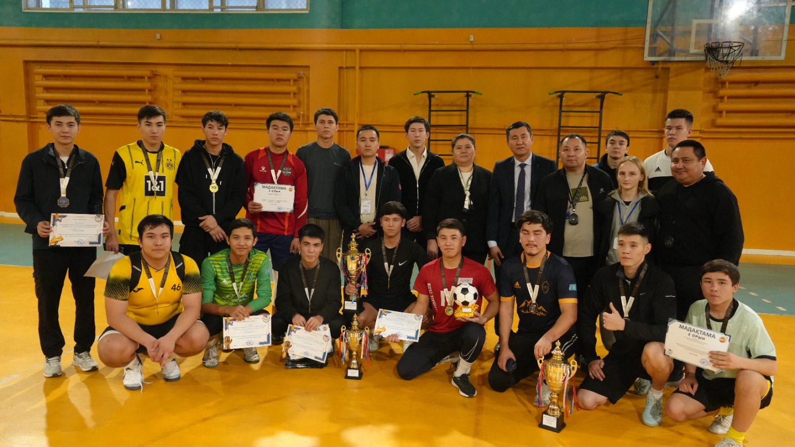 Турнир на Кубок Ректора прошёл на высоком уровне в Университете Кунаева!